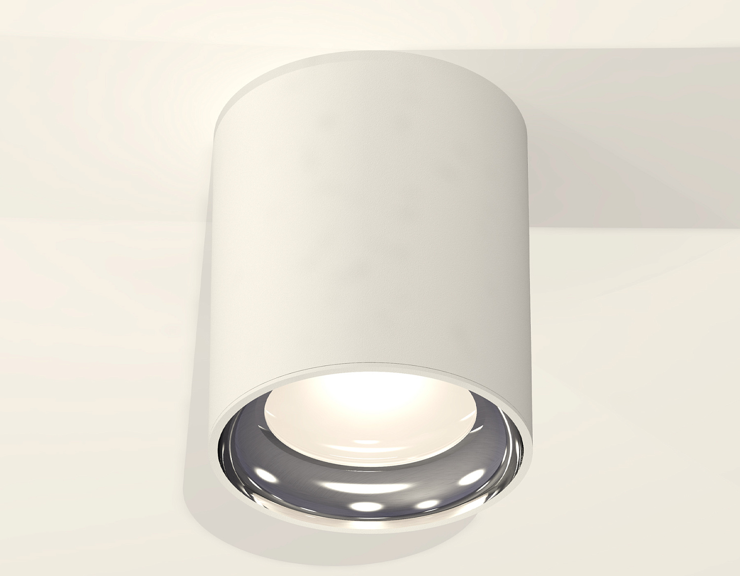 Комплект накладного светильника XS7421011 SWH/PSL белый песок/серебро полированное MR16 GU5.3 (C7421, N7022)