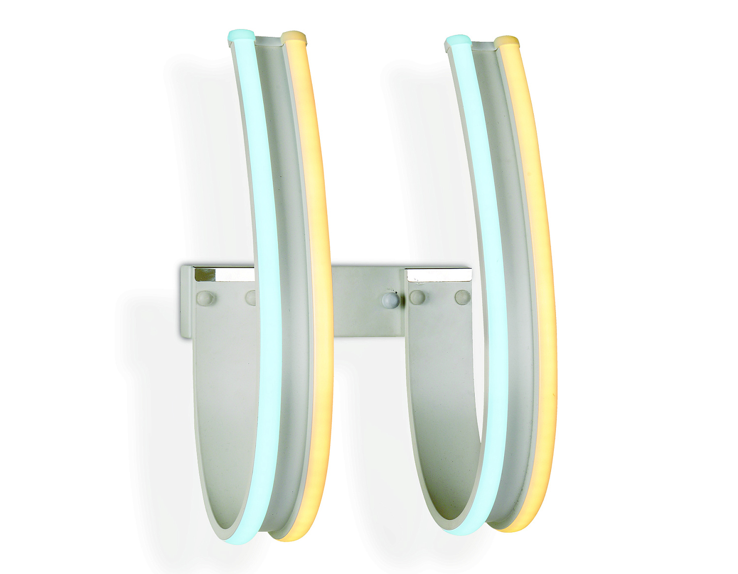 Настенный светодиодный светильник FL164/2 WH белый LED 3000K/6400K 42W 410*250*220