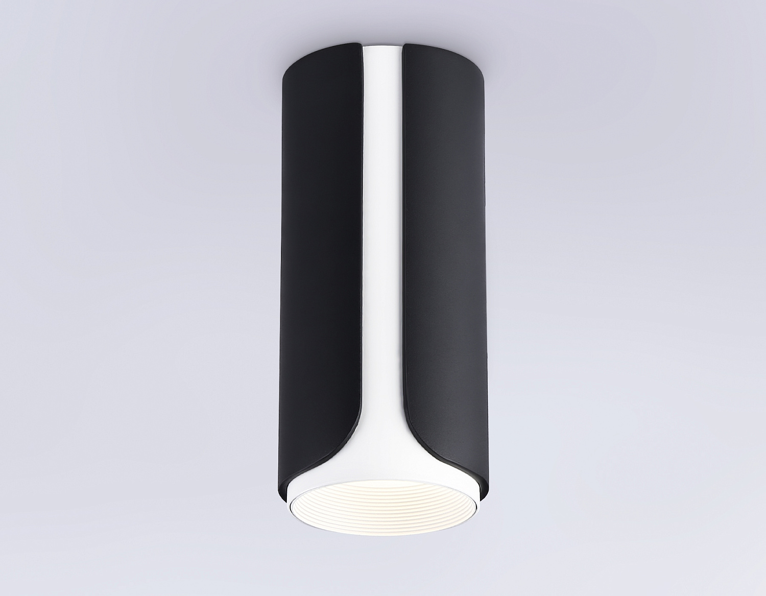 Накладной светильник со сменной лампой GU10 TN51589 BK/WH черный/белый GU10 D58*130