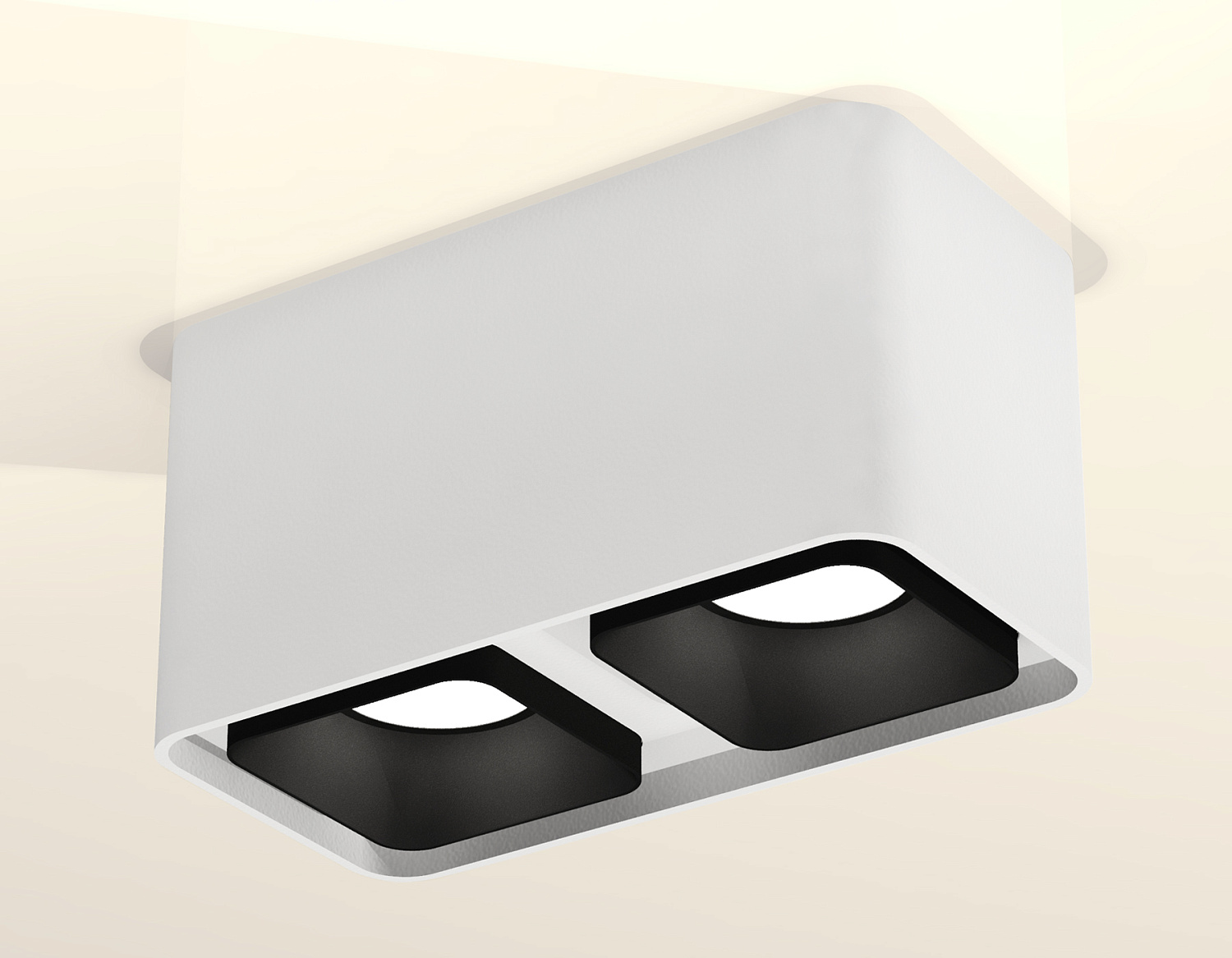 Комплект накладного светильника XS7850002 SWH/SBK белый песок/черный песок MR16 GU5.3 (C7850, N7702)