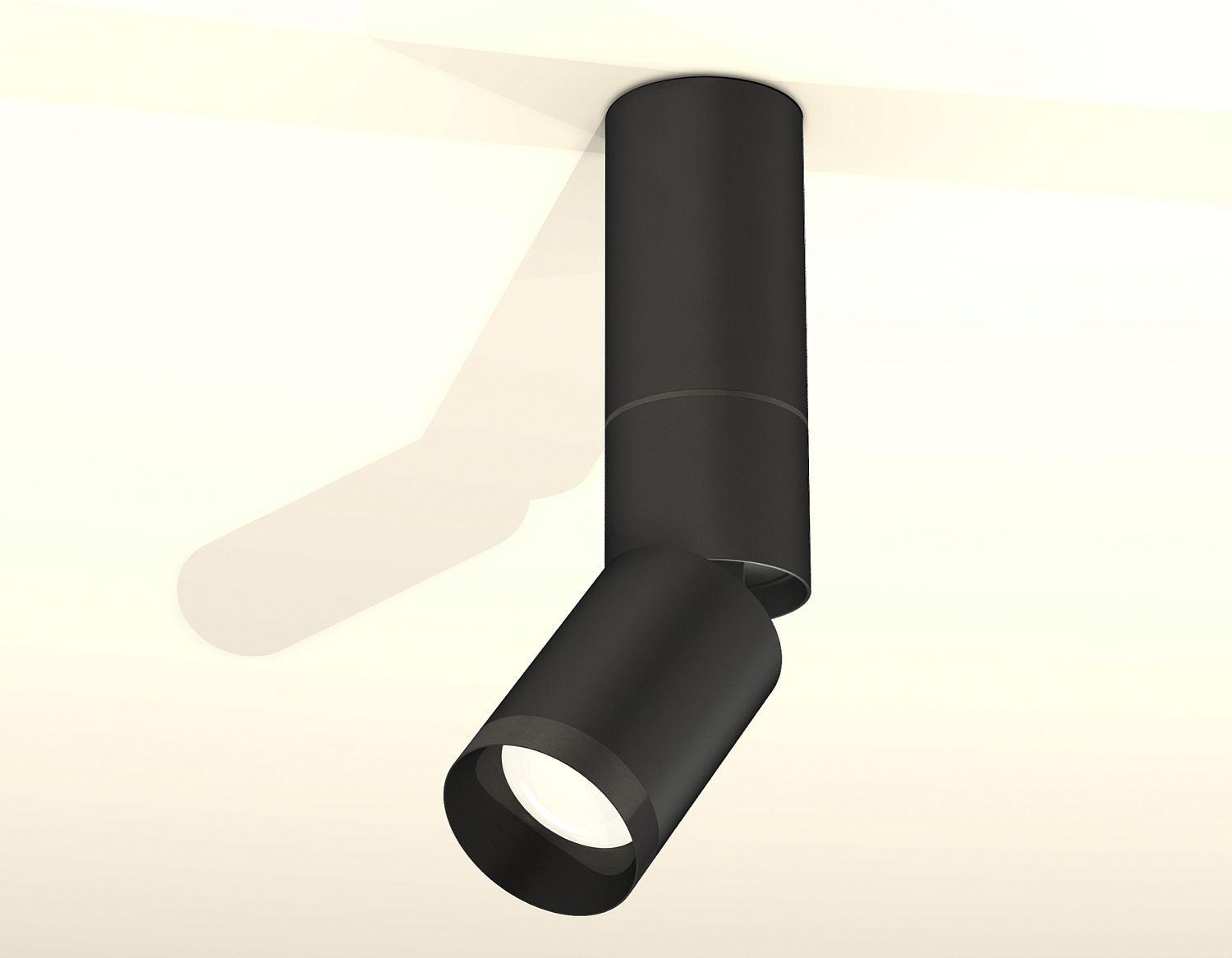 Комплект накладного поворотного светильника XM6313115 SBK/PBK черный песок/черный полированный MR16 GU5.3 (C6323, A2061, A2221, C6313, N6131)