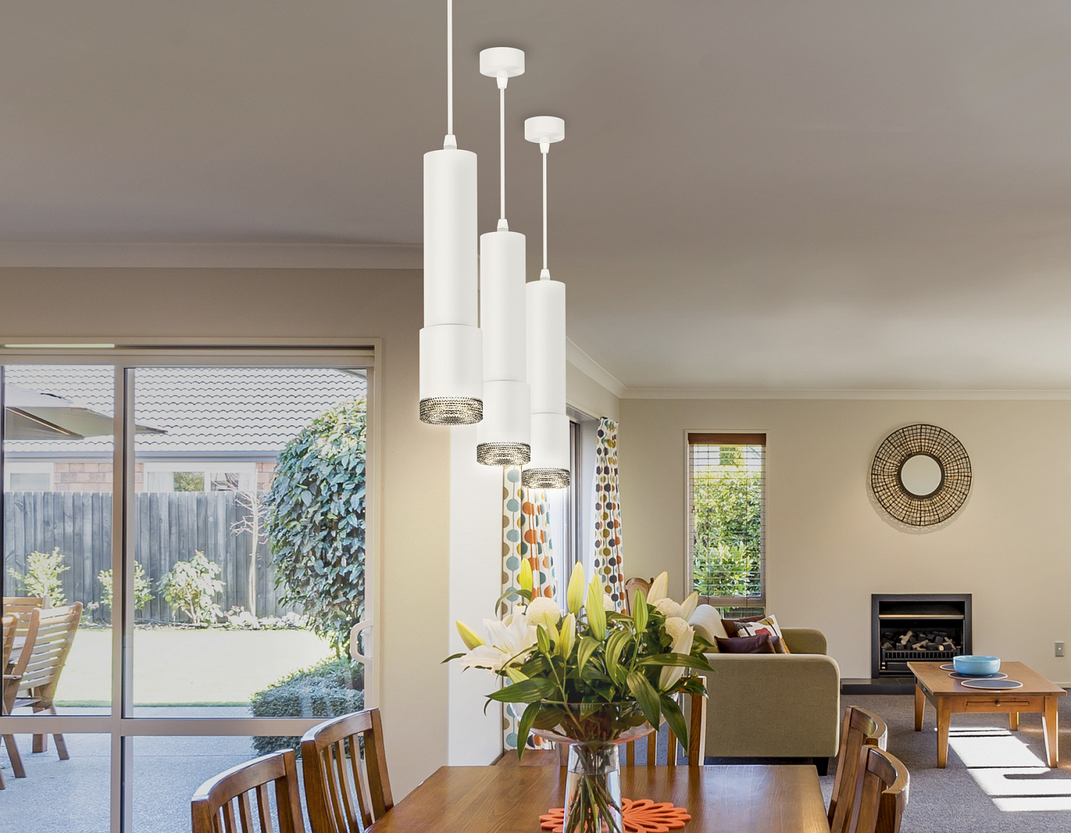 Комплект подвесного светильника XP7421002 SWH/BK белый песок/тонированный MR16 GU5.3 (A2301, C6355, A2030, C7421, N7192)