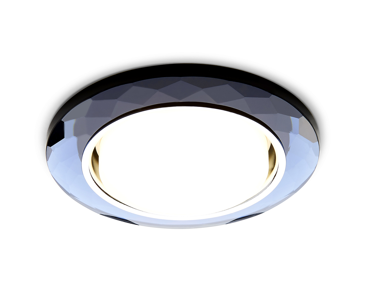 Встраиваемый точечный светильник GX53 G8077 BK хром/тонированный GX53