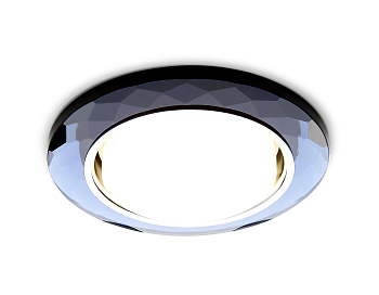 Встраиваемый точечный светильник GX53 G8077 BK хром/тонированный GX53