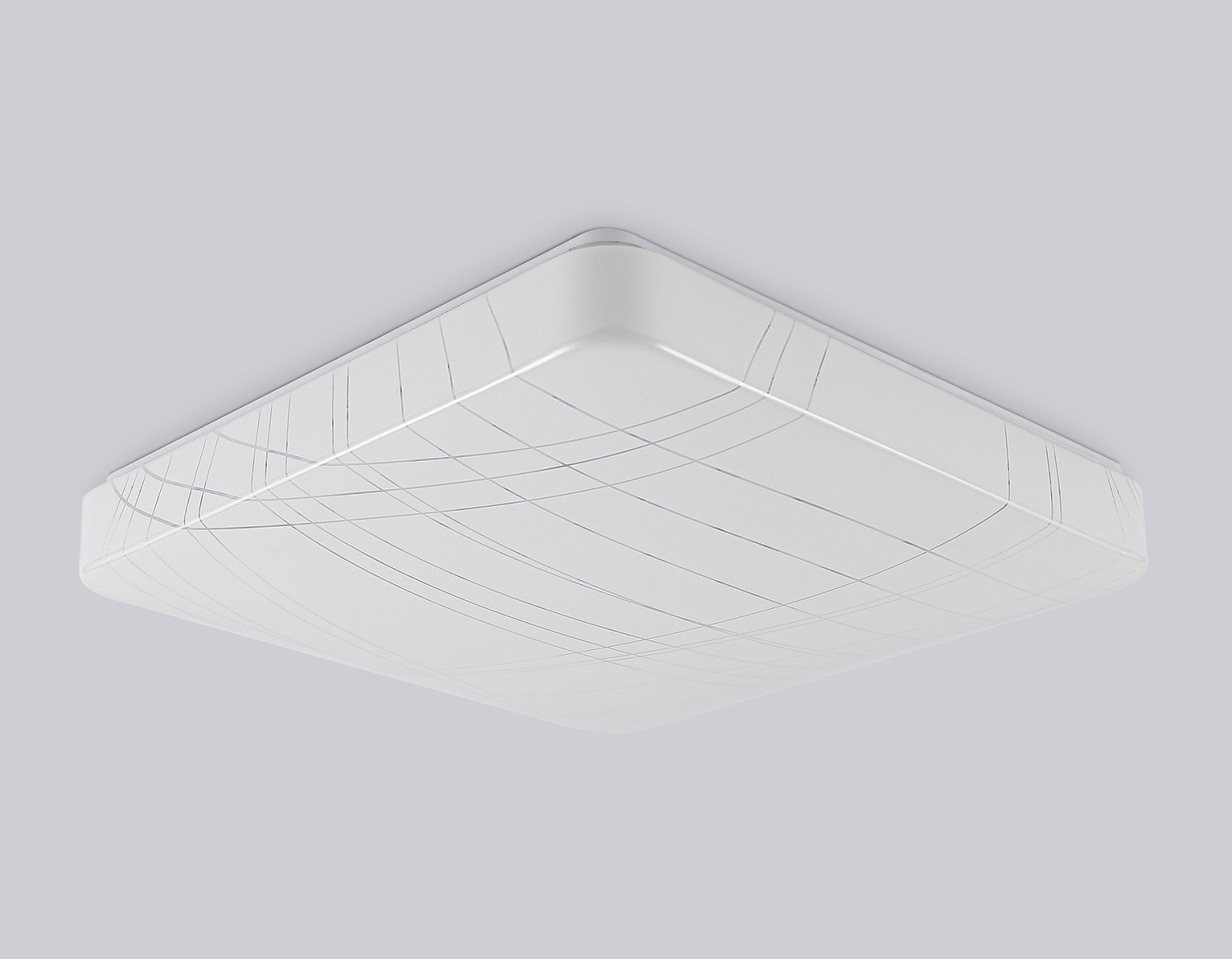 Потолочный светодиодный светильник FZ1152 WH белый 30W 6400K 370*370*85 (Без ПДУ)