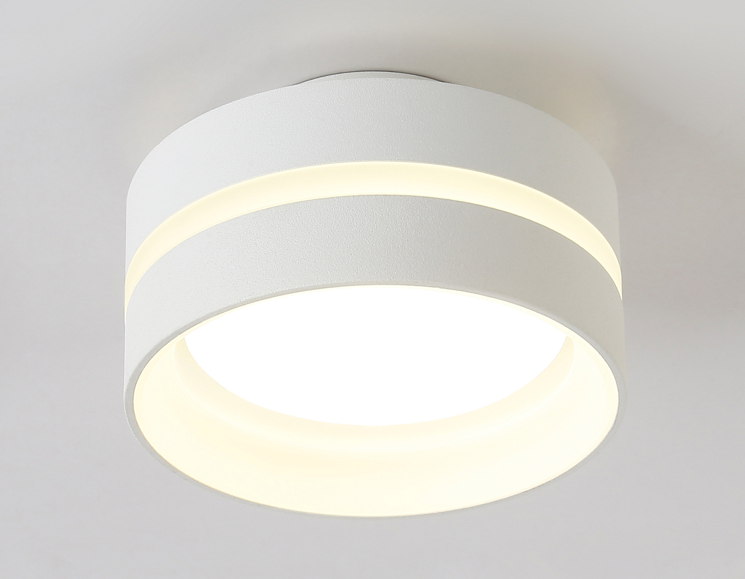 Накладной светильник со сменной лампой GX53 TN5419 SWH/FR белый песок/белый матовый GX53 IP20 D95*60