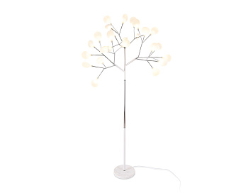 Напольный телескопический светильник со сменной лампой TR3029/27 WH/CH белый/хром G4/27 max 20W D840*1700