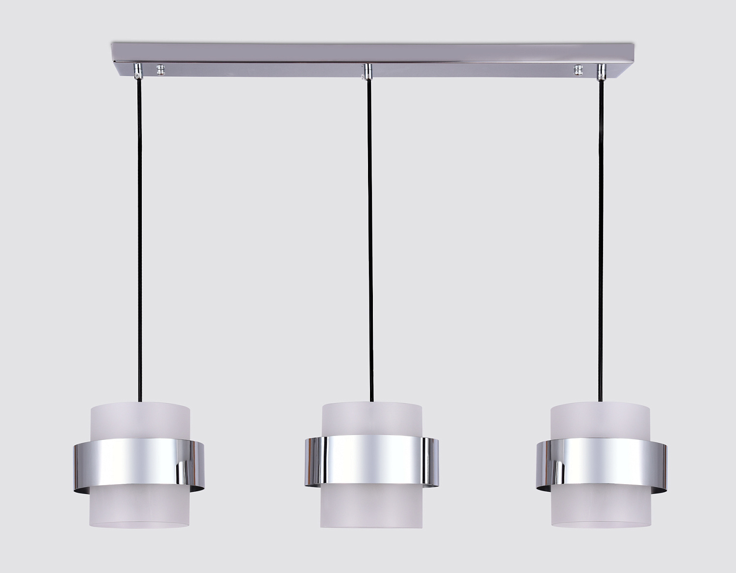 Подвесной светильник со сменной лампой TR3651/3 CH/FR хром/матовый E27/3 max 40W 820*180*700