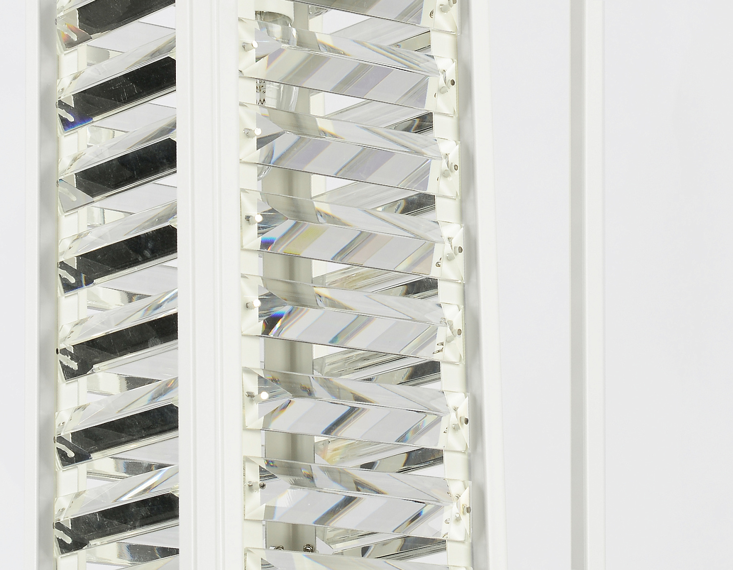 Подвесной светильник с хрусталем TR5042 WH/CL белый/прозрачный E14/1 max 40W 180*180*760