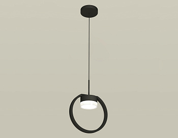 Комплект подвесного светильника с акрилом XB9102154 SBK/FR/CL черный песок/белый матовый/прозрачный GX53 (C9102, N8399)