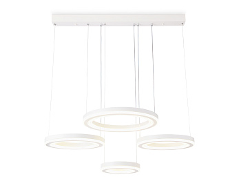 Подвесной светодиодный светильник с пультом FA4325/4 WH белый 3000K/4200K/6400K 168W 770*400*720 (ПДУ РАДИО 2.4G)