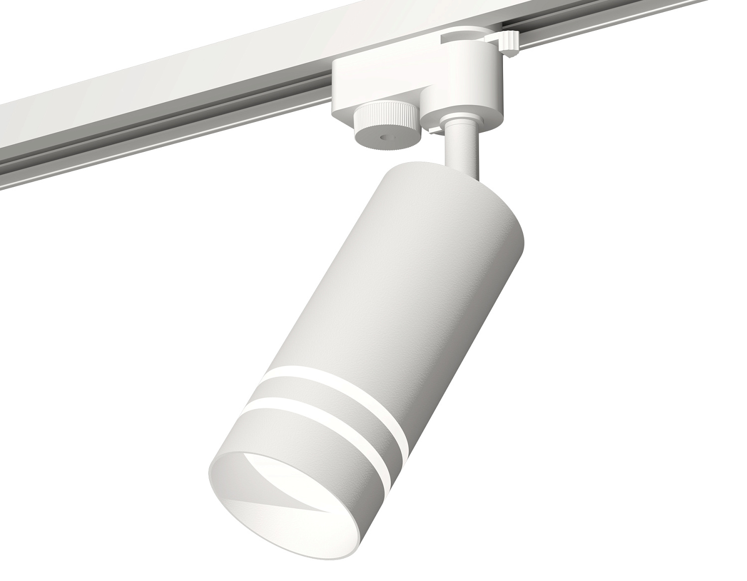 Комплект трекового однофазного светильника XT6322120 SWH/FR белый песок/белый матовый MR16 GU5.3 (A2520, C6322, N6235)