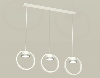 Комплект подвесного светильника XB9106101/3 SWH/MCH белый песок/хром матовый GX53 (C9106, N8121)