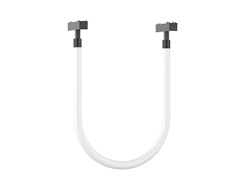 Светильник светодиодный трековый гибкий для шинопровода Magnetic Ultra Slim GV1707 WH белый IP20 8W 4200K 48V D21*500