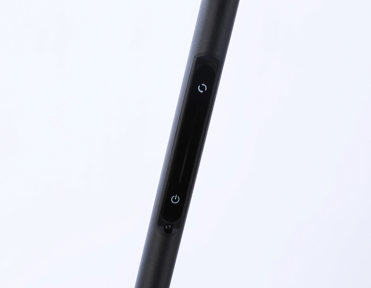 Светильник светодиодный напольный/настольный с пультом и сенсорными кнопками управления TR97706 BK черный LED 12W 3000K-6400K 250*190*1770 (ПДУ РАДИО 2.4G)