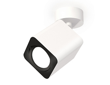 Комплект накладного поворотного светильника XM7812011 SWH/SBK белый песок/черный песок MR16 GU5.3 (A2202, C7812, N7711)