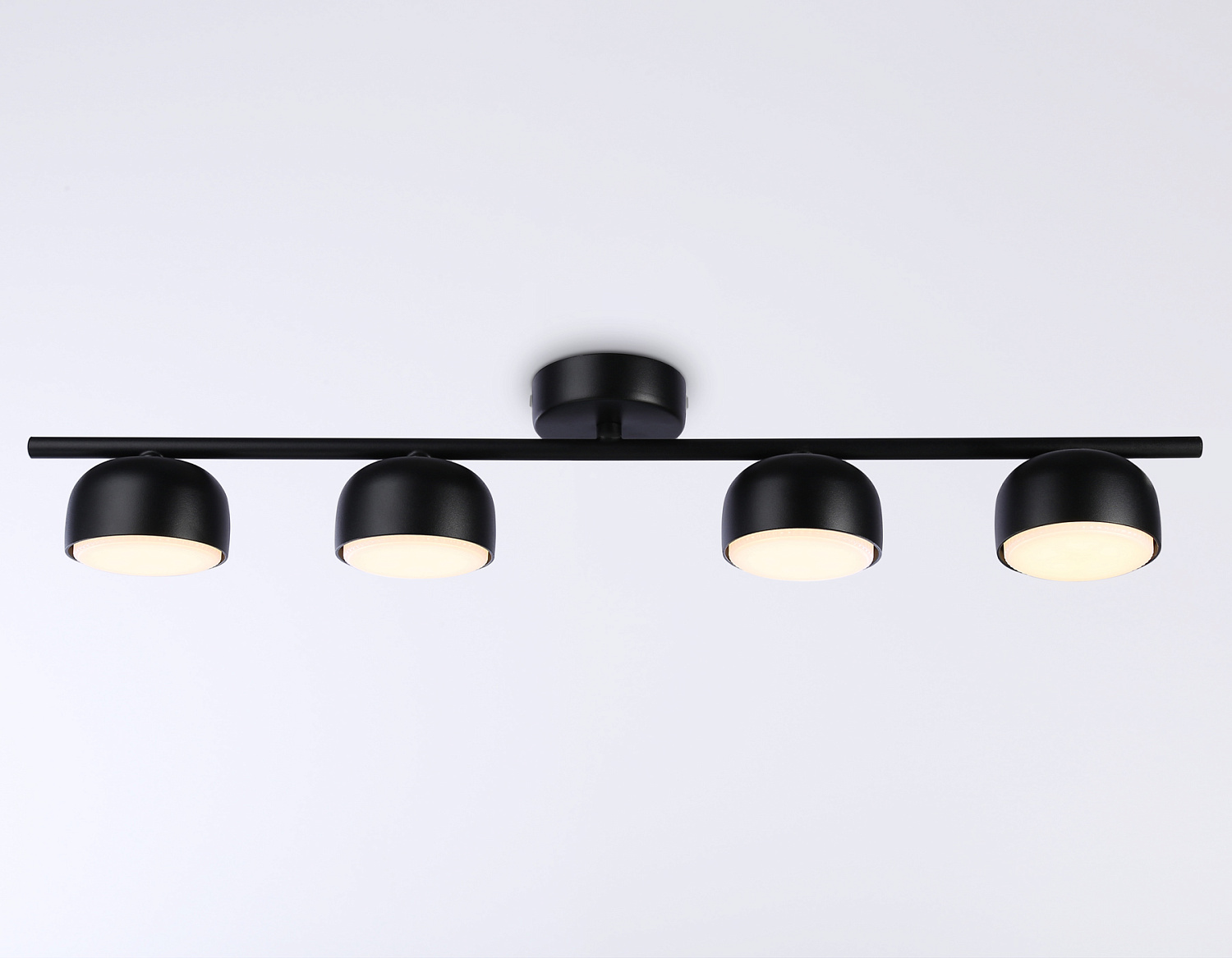 Светильник накладной со сменной лампой GX53 TN71029/4 BK черный GX53/4 max 12W 600*80*140