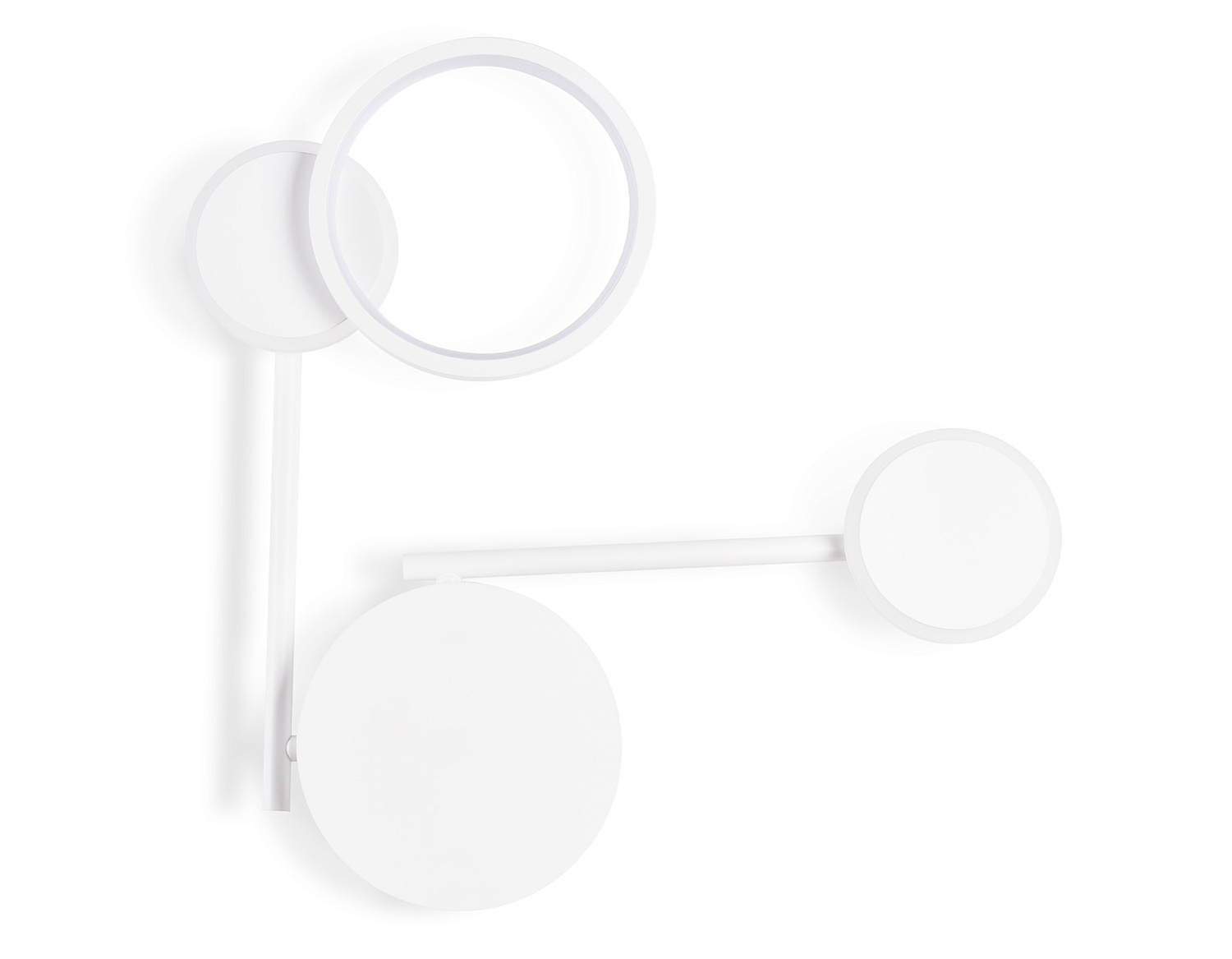 Настенный поворотный светодиодный светильник FL5197 SWH белый песок LED 3000K 13W 445*400*60