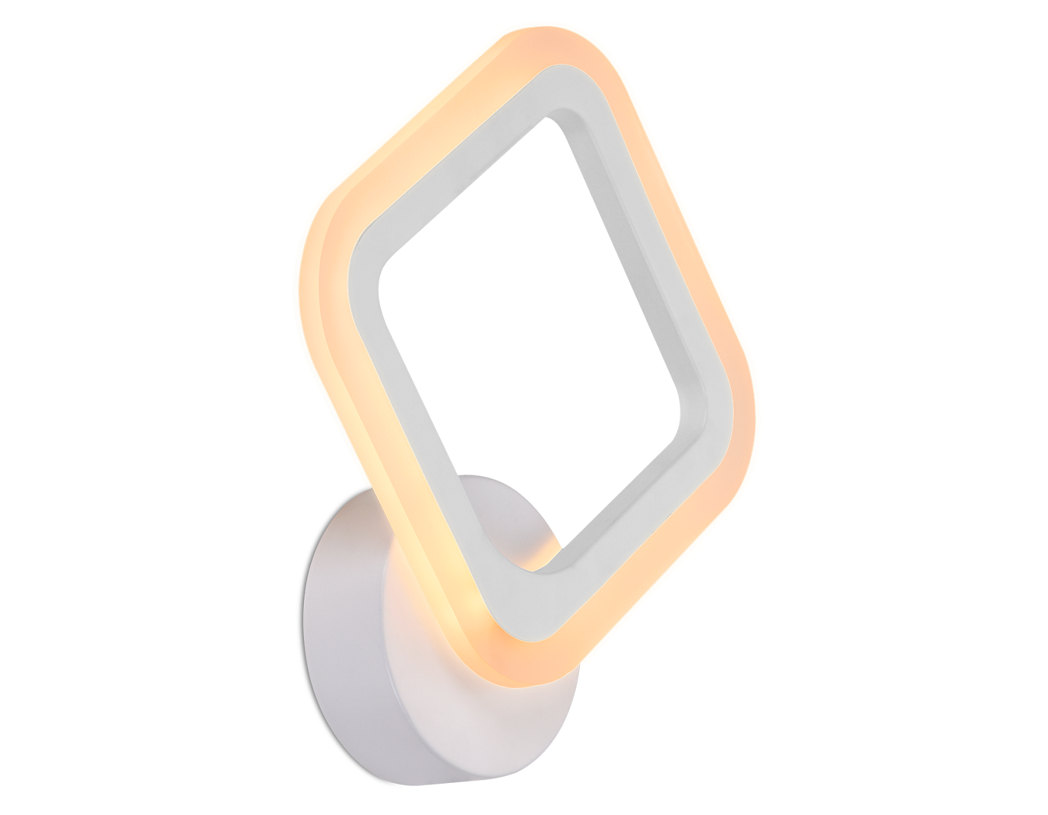 Настенный светодиодный светильник FA539 WH белый 6400K/3000K/4200K 15W 260*230*60