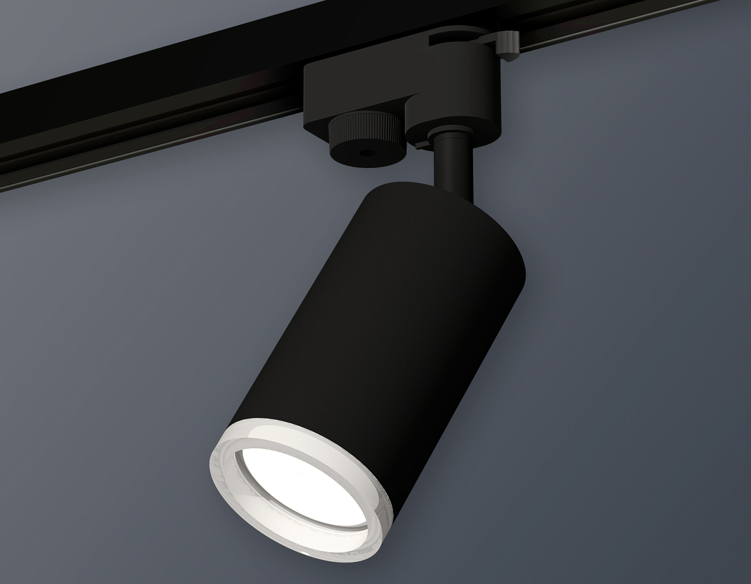 Комплект трекового однофазного светильника XT6323140 SBK/FR черный песок/белый матовый MR16 GU5.3 (A2521, C6323, N6245)