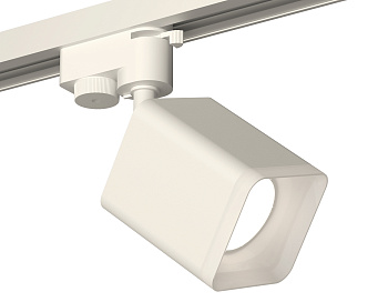 Комплект трекового однофазного светильника XT7812022 SWH/FR белый песок/белый матовый MR16 GU5.3 (A2520, C7812, N7755)