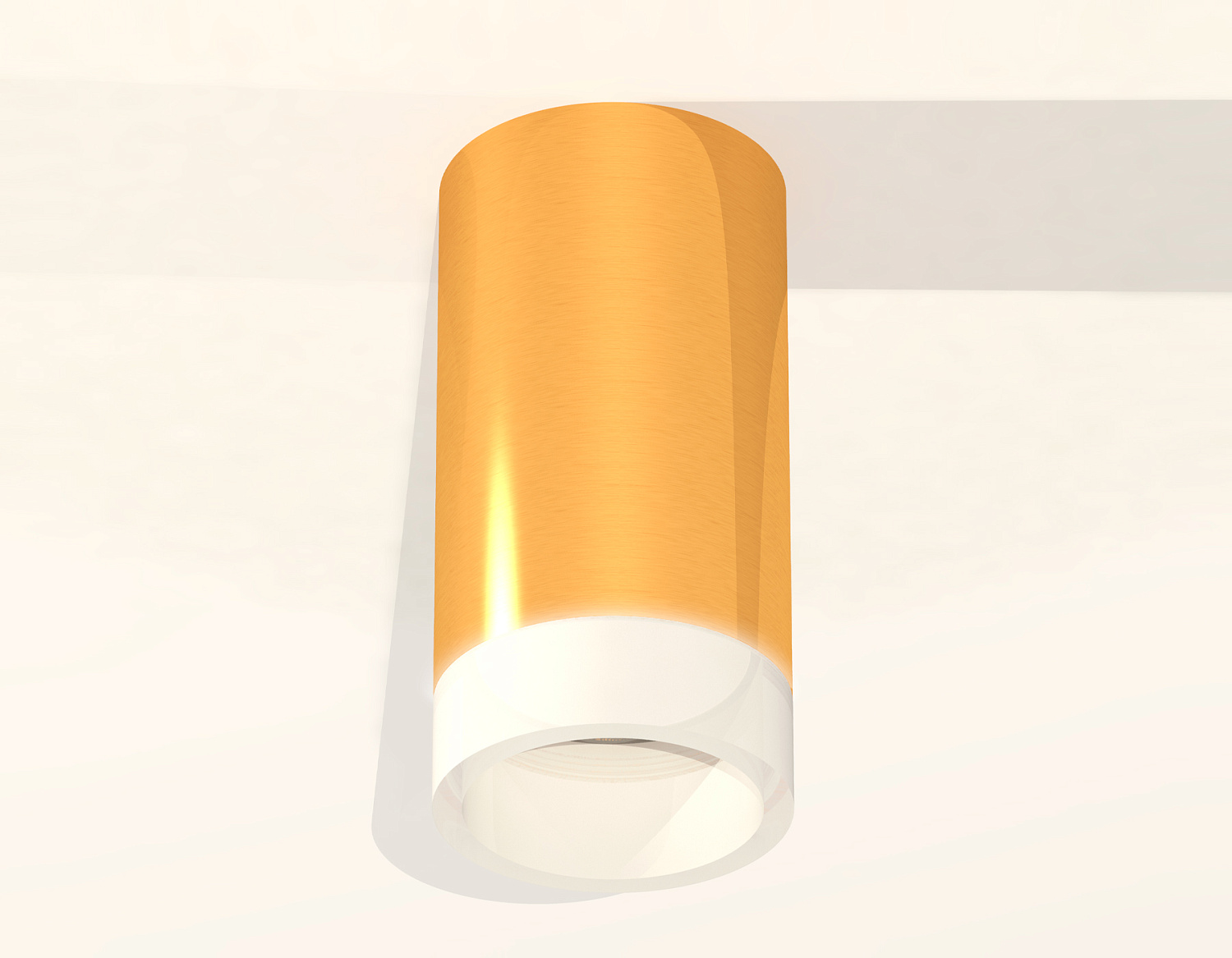 Комплект накладного светильника с акрилом XS6327021 PYG/FR золото желтое полированное/белый матовый MR16 GU5.3 (C6327, N6248)