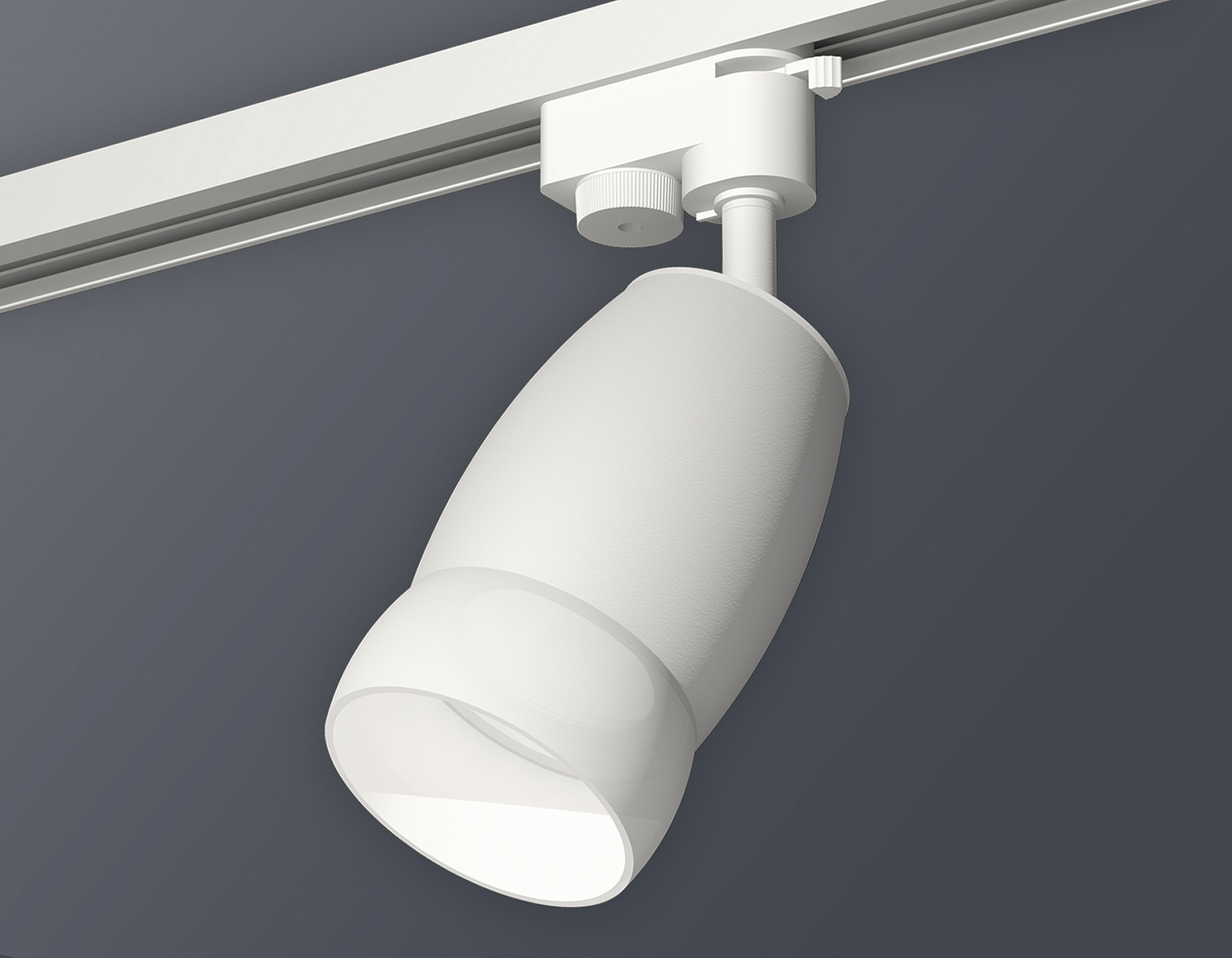 Комплект трекового однофазного светильника XT1122008 SWH/FR белый песок/белый матовый MR16 GU5.3 (A2520, C1122, N7177)