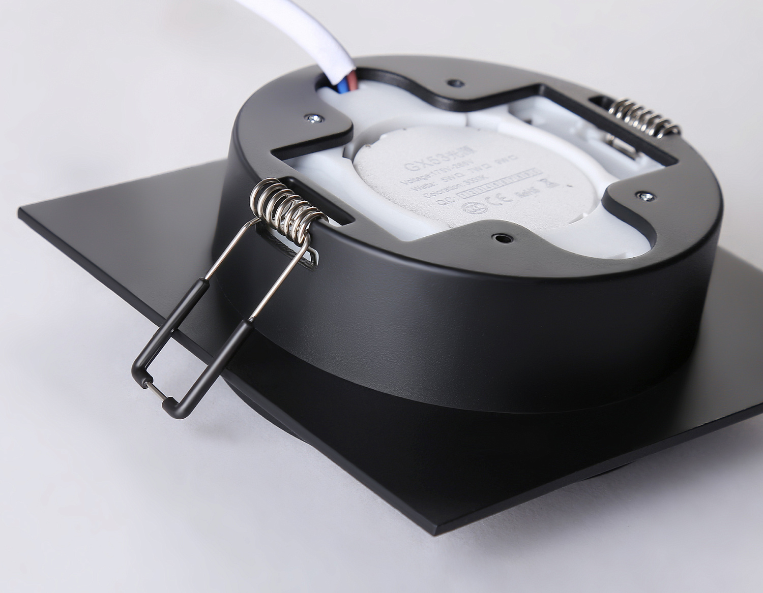 Светильник встраиваемый TN5231 BK черный GX53 110*110*35