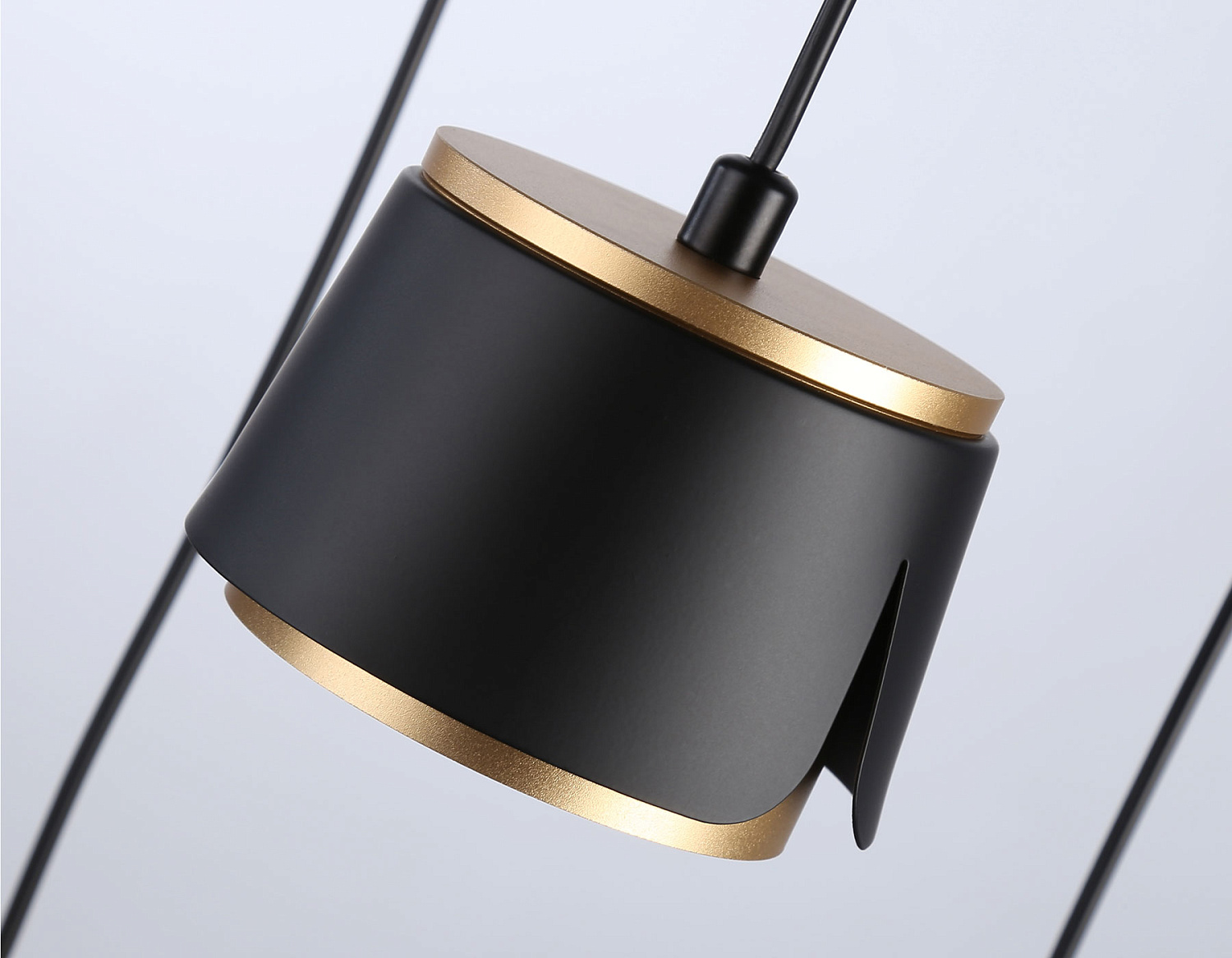 Подвесной светильник со сменной лампой GX53 TN71252/3 BK/GD черный/золото GX53/3 D250*1090