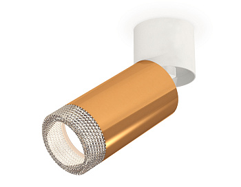 Комплект накладного поворотного светильника XM6327031 PYG/WH/CL золото желтое полированное/белый /прозрачный (A2220, C6327, N6150)