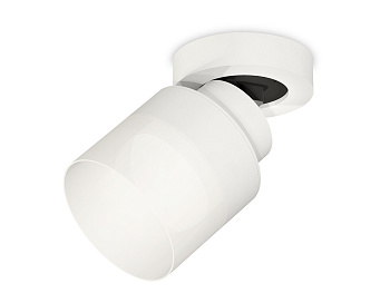 Комплект накладного поворотного светильника с акрилом XM8101021 SWH/FR белый песок/белый матовый GX53 (A2228, A2105, C8101, N8402)