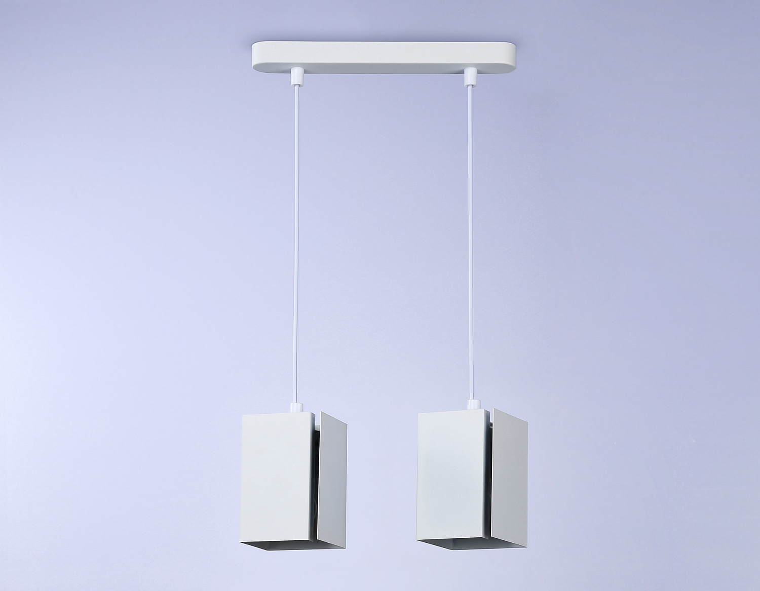 Светильник подвесной со сменной лампой G9 TN5131/2 WH белый E27/2 max 40W 260*80*1150