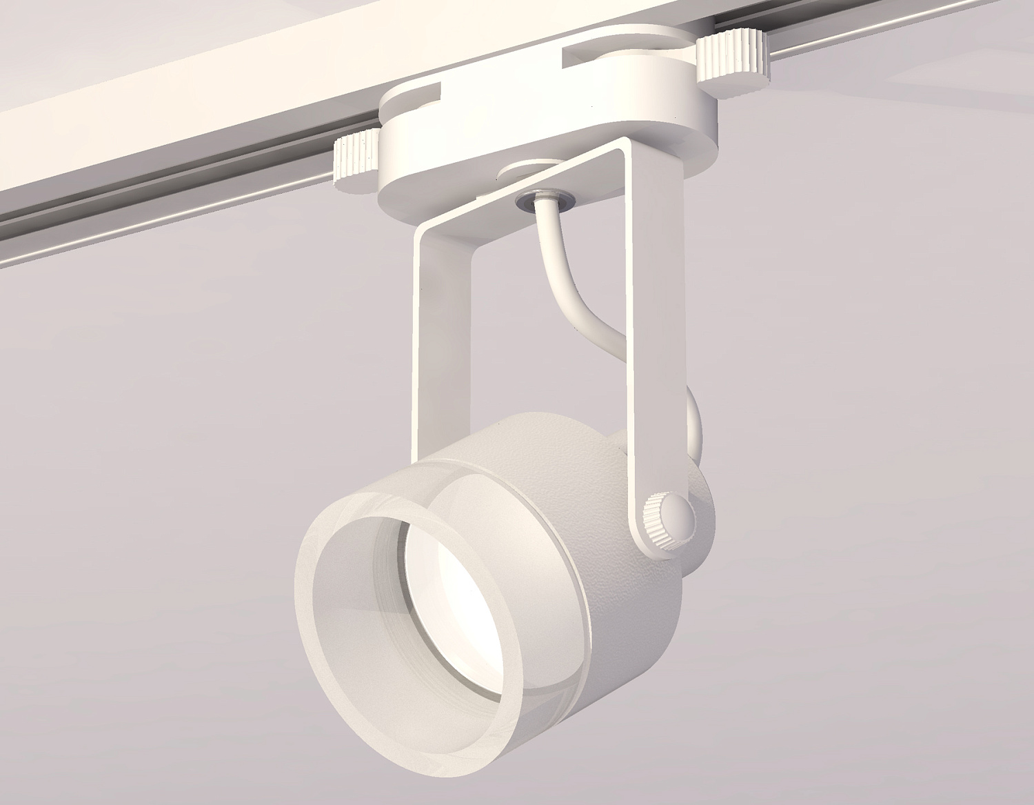 Комплект трекового однофазного светильника XT6601085 WH/FR белый/белый матовый MR16 GU10 (C6601, N6248)