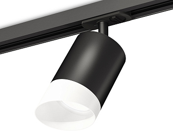 Комплект трекового светильника с акрилом XT7422022 SBK/FR черный песок/белый матовый MR16 GU5.3 (A2537, C7422, N7175)