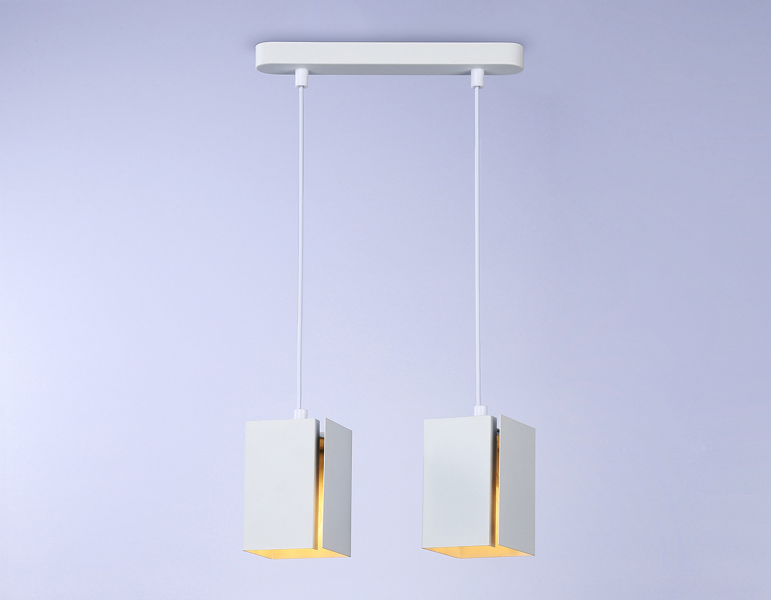 Светильник подвесной со сменной лампой G9 TN5131/2 WH белый E27/2 max 40W 260*80*1150