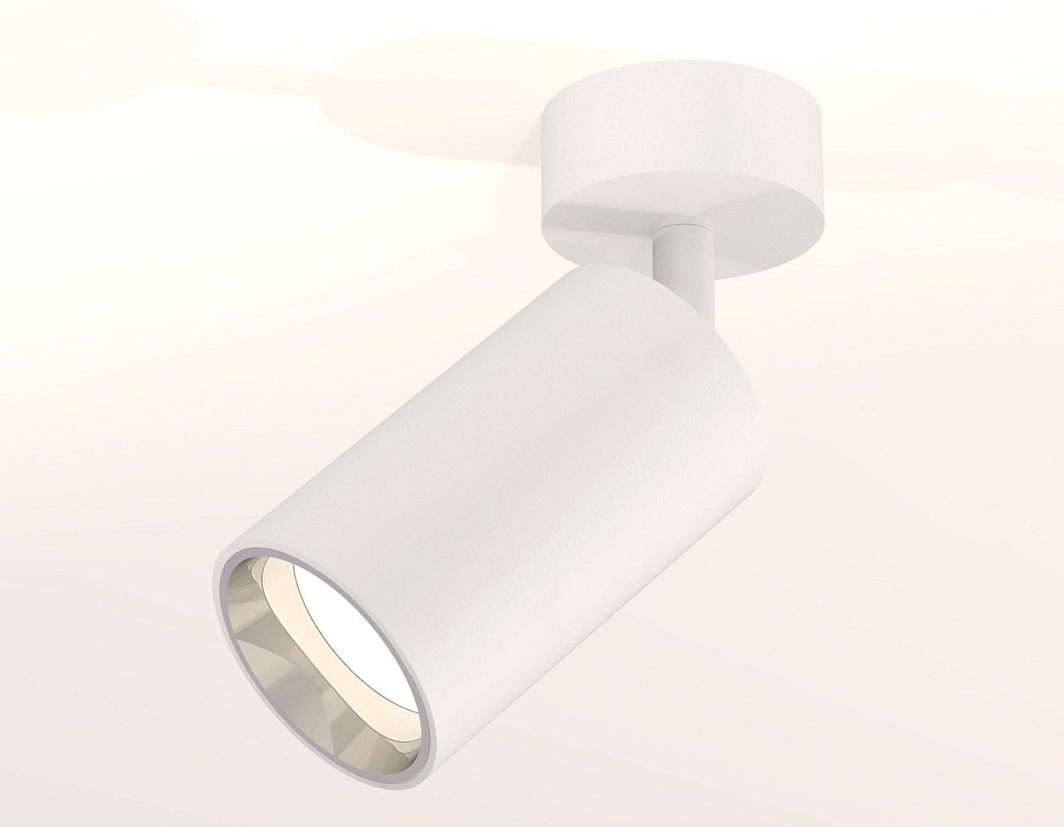 Комплект накладного поворотного светильника XM6322003 SWH/PSL белый песок/серебро полированное MR16 GU5.3 (A2202, C6322, N6112)