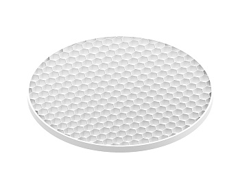 Антибликовая решётка для ламп MR16 A9101 WH белый D60*H2mm