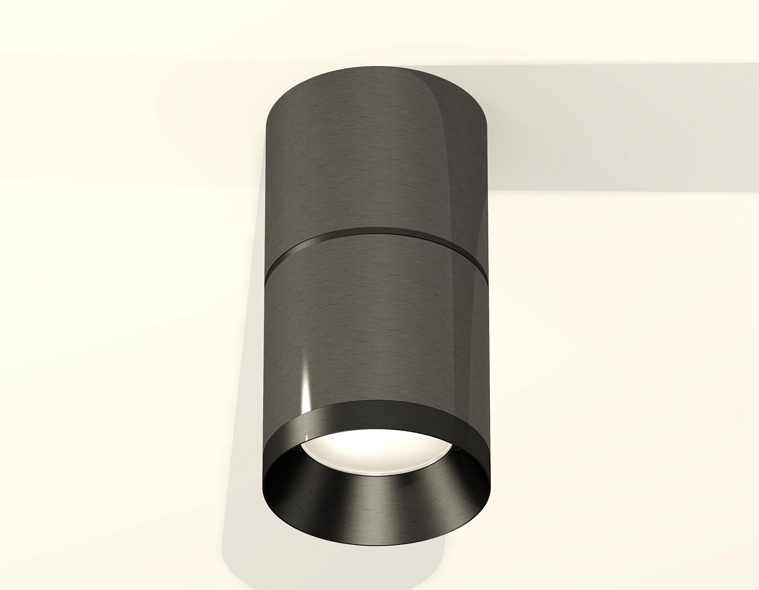 Комплект накладного светильника XS7403061 DCH/PBK черный хром/черный полированный MR16 GU5.3 (C7403, A2071, C7403, N7031)