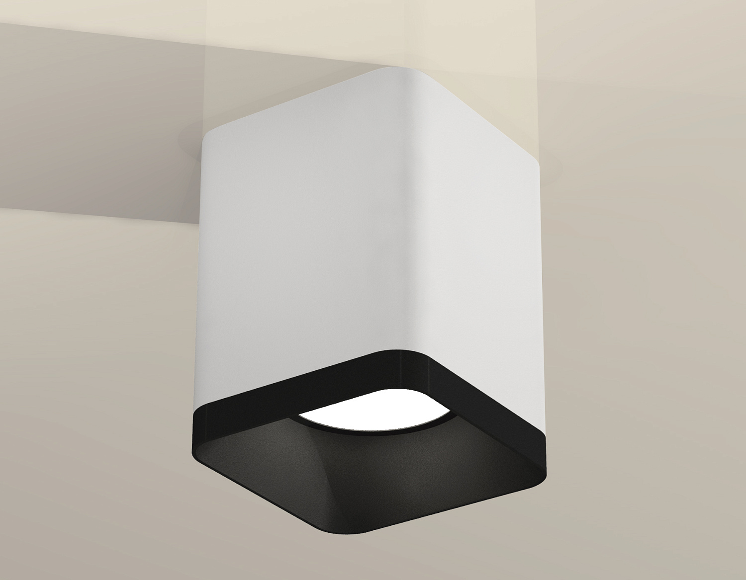 Комплект накладного светильника XS7812002 SWH/SBK белый песок/черный песок MR16 GU5.3 (C7812, N7702)