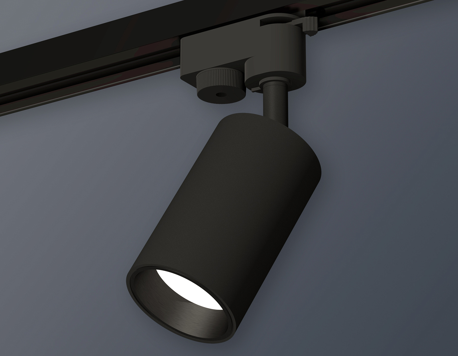 Комплект трекового однофазного светильника XT6323021 SBK черный песок MR16 GU5.3 (A2521, C6323, N6111)