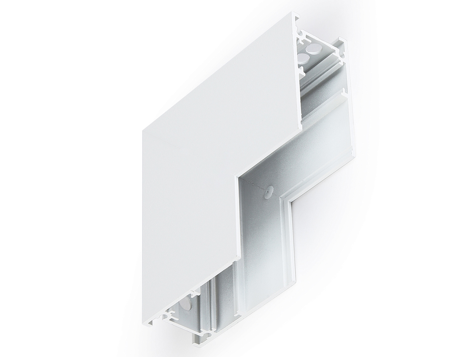 Коннектор угловой внутренний для накладного шинопровода Magnetic GL3377 WH белый коннектор угловой внутренний для накладного шинопровода 85*85*H26.9