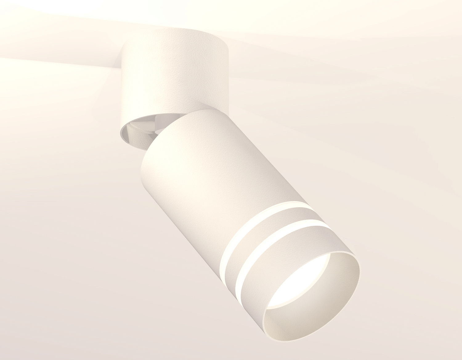 Комплект накладного поворотного светильника XM6312086 SWH/WH/FR белый песок/белый/белый матовый MR16 GU5.3 (A2220, C6312, N6235)