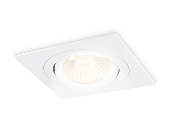 Встраиваемый поворотный точечный светильник GU5.3 TN102621 WH белый GU5.3 92*92*28