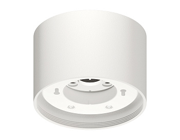Корпус светильника накладной C8110 SWH белый песок D85*H60mm GX53