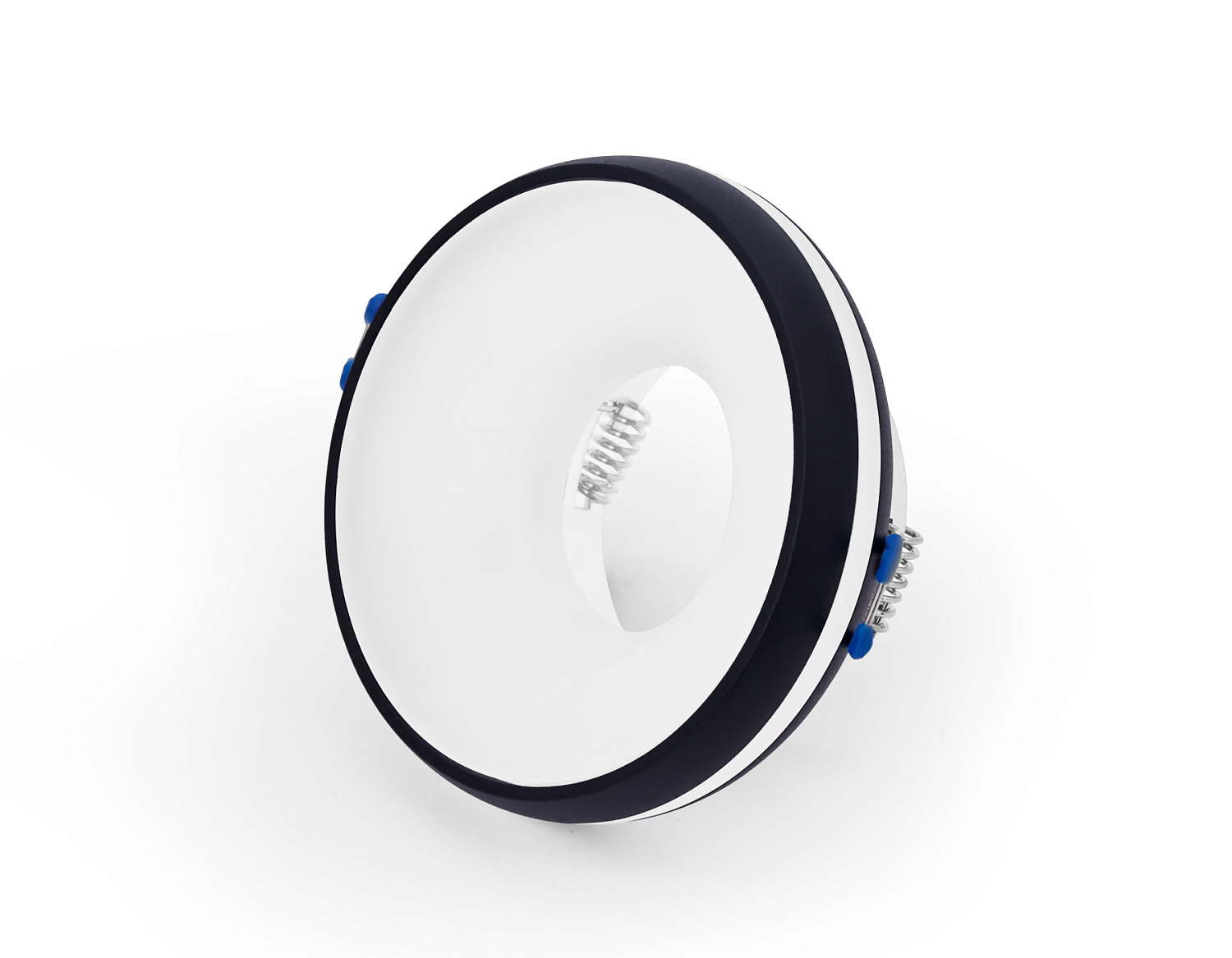 Встраиваемый точечный светильник MR16 с акрилом TN3322 SBK/FR черный песок/белый матовый GU5.3 D95*45