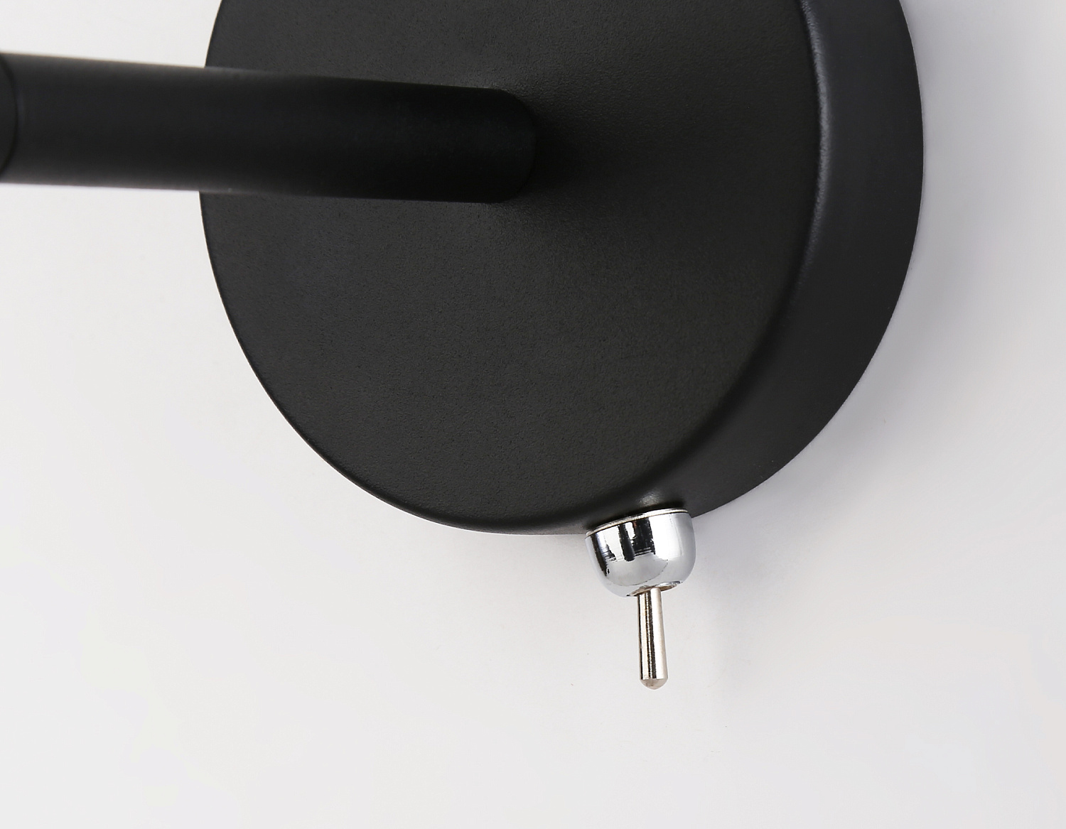 Настенный светильник с выключателем и сменной лампой GU10 TA13129 BK черный GU10 max 12W D85*L150*H240