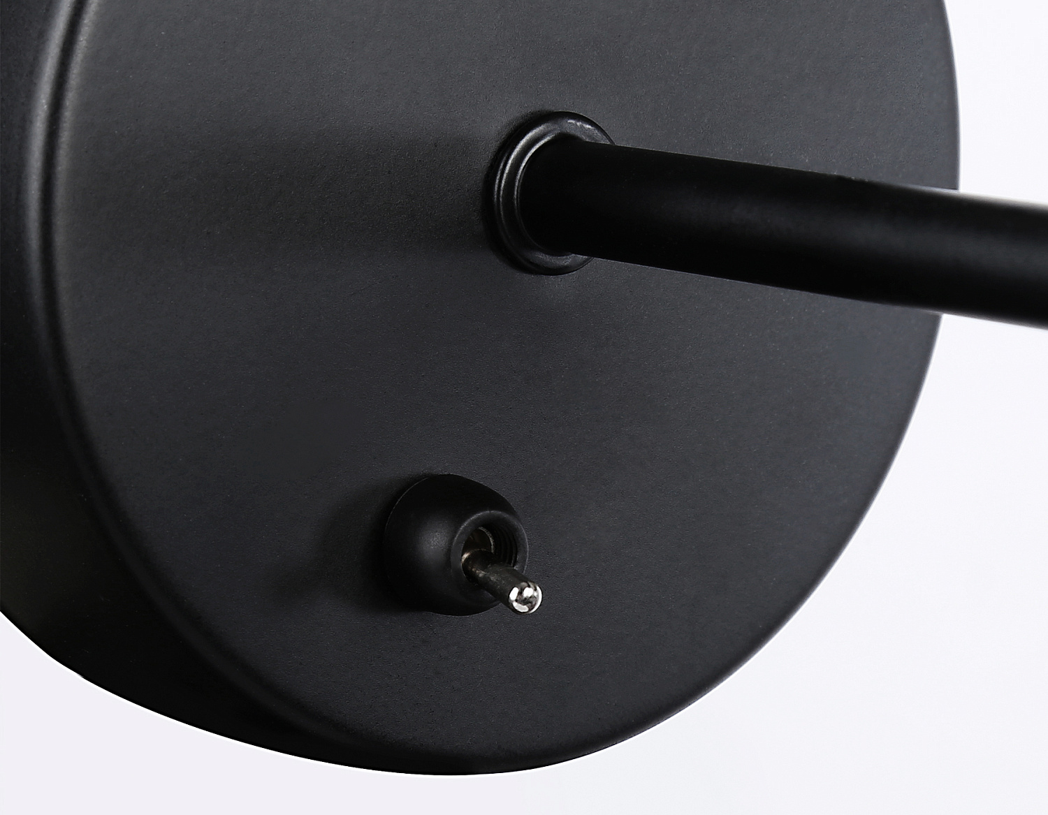 Накладной спот с выключателем в стиле лофт TR8137 BK черный E27 max 40W D120*290