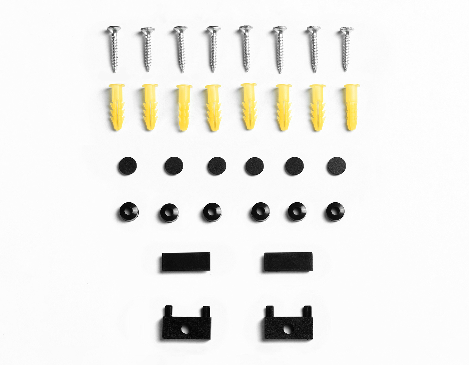 Крепеж монтажный для шинопровода Magnetic Ultra Slim 2м черный GV1034 BK черный 2м