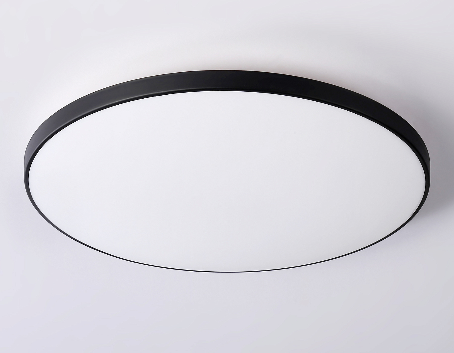 Потолочный светодиодный светильник FZ1226 BK черный IP44 24W 4200K D372*55 (Без ПДУ)