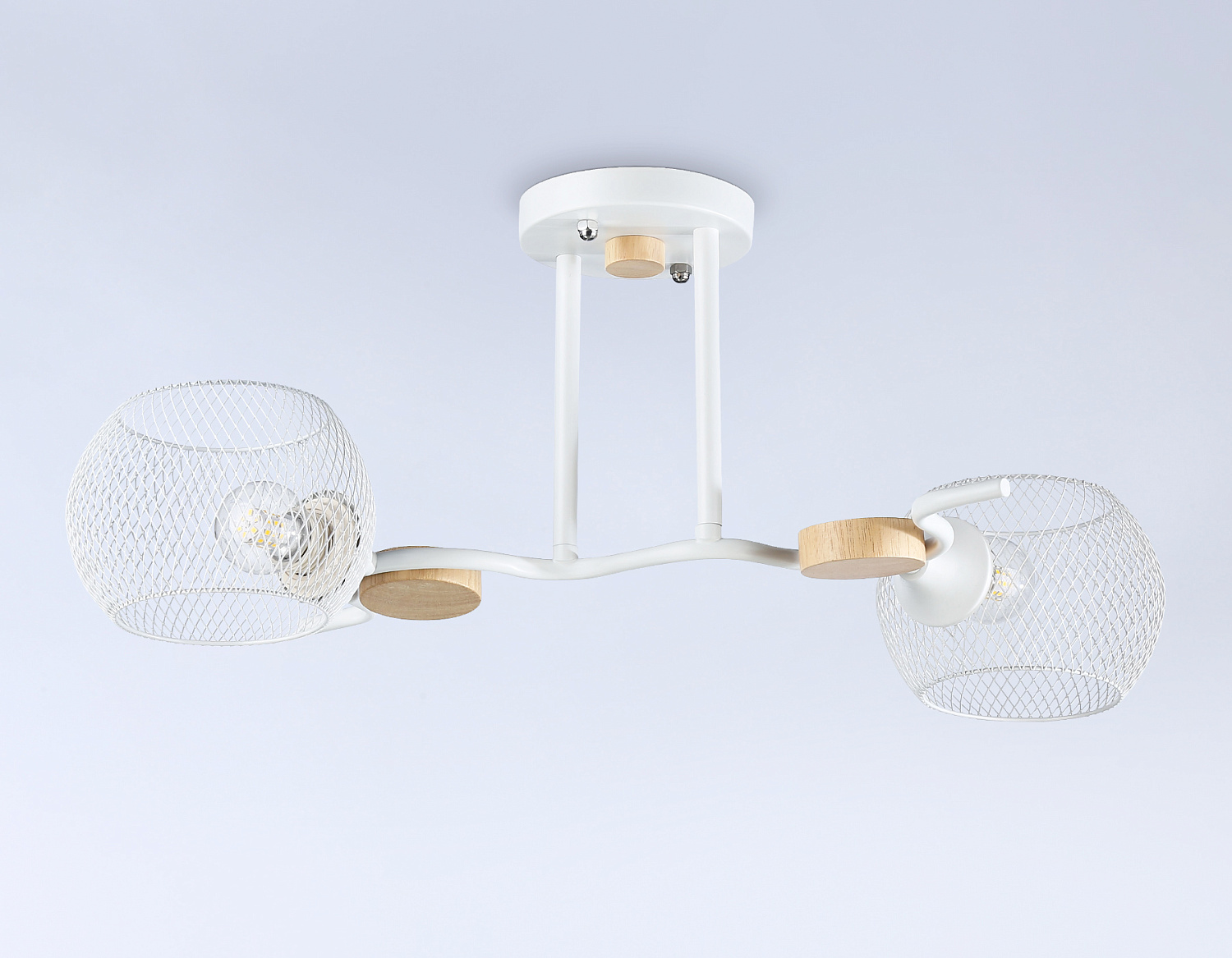 Подвесной светильник TR80161/2 WH белый E27/2 max 40W 550*360*220